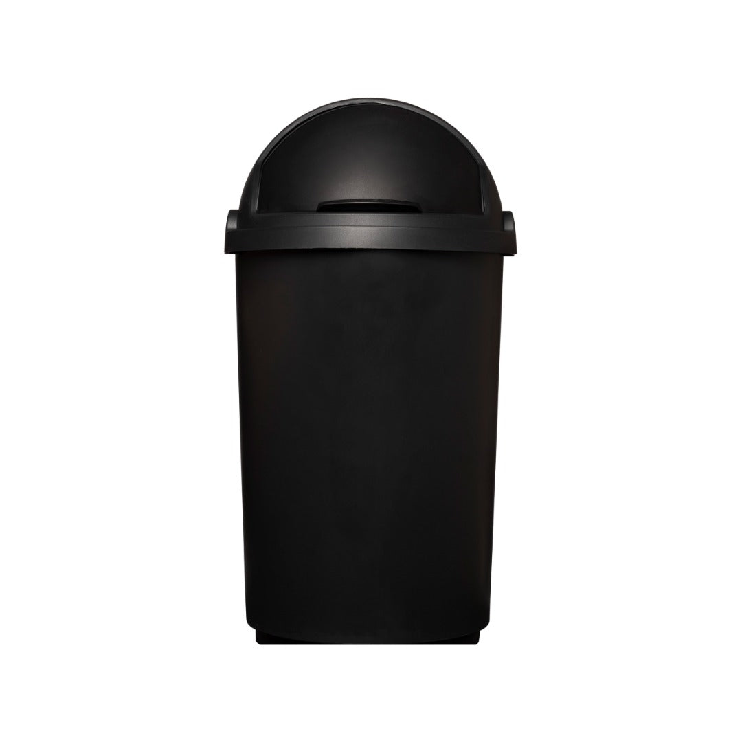 50L Lift Black Bin - Black