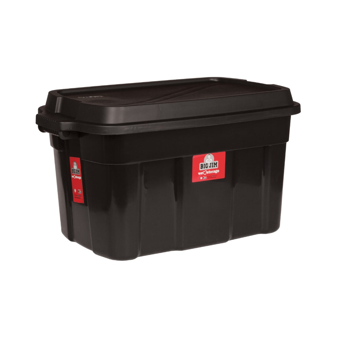 110L Tough Storage Bin - Black