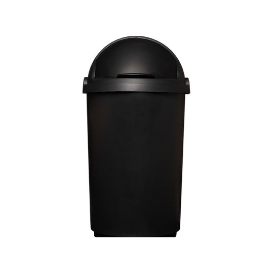 50L Lift Black Bin - Black