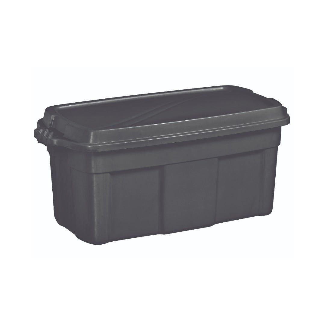 160L Roller Storage Bin - Black